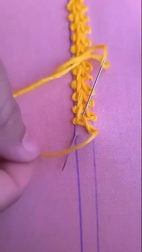 Perfect Border design for beginners|| Embroidery for beginners