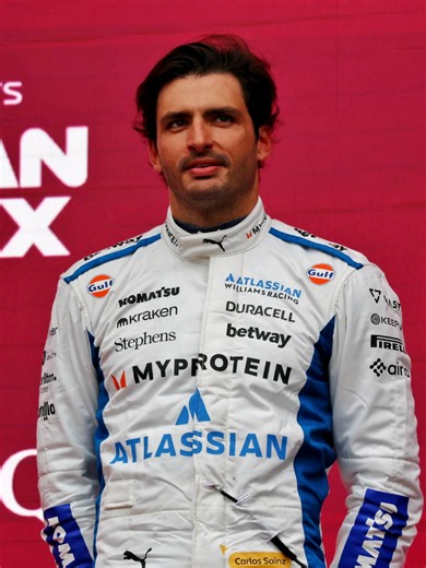 Carlos Sainz, the Smooth Operator. #sainz #williams #f1