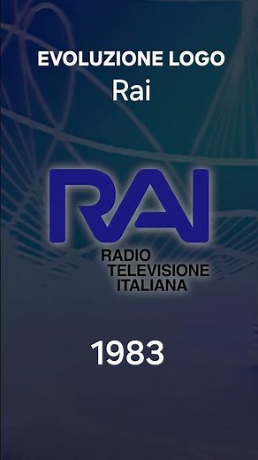 Evoluzione Logo - Rai 1954-2024 #evolution #logo #rai