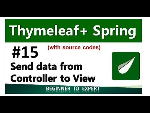 15 - Send data from Controller to View Using the Model
