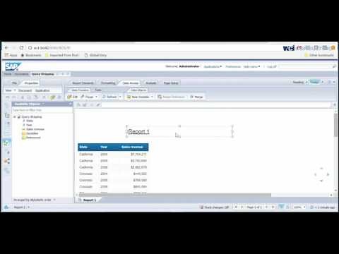 Query Stripping - Webi - BusinessObjects 4.2