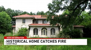 History of the Outlaw House: Historical home catches fire
