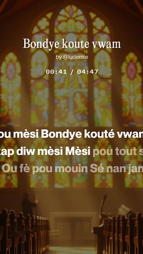 Bondye Koute Vwa M Kap Diw Mesi! Mesi Pou tout Sa Ou Fe Pou Mwen! Abone avek Chen Utube Mwen Pou Full Version lan Jis Ekri Bondieu Bon! #katolik #chantekatolikkreyol #chansoncatholique #haitiantiktok