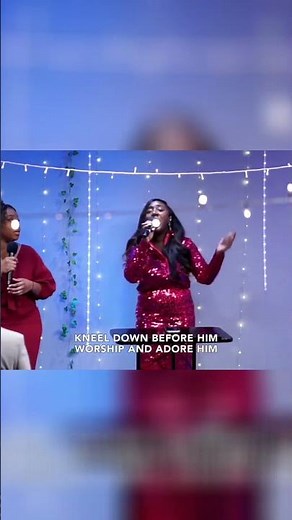 Come Let Us Adore Him: Live Performance with Lyrics #ALCUK