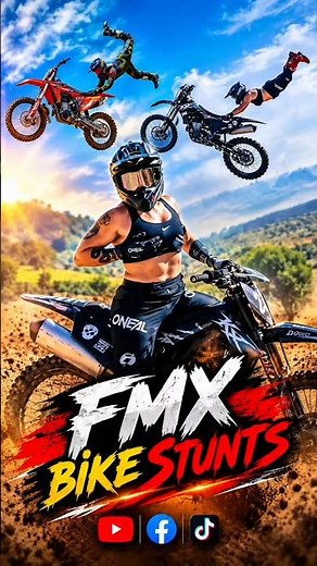 😱 FMX Bike Stunts 🔥 Insane Dirt Bike Tricks & Extreme Motocross Action | Bike Stunts 🏍️💨 #fmx #usa