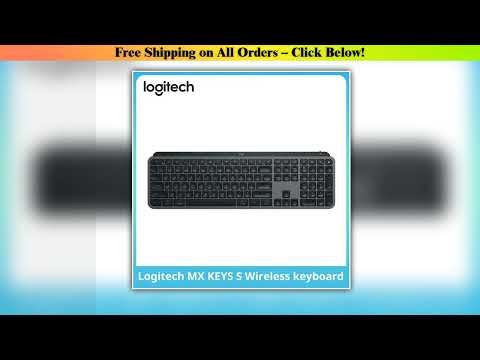NEW Logitech MX Keys S Wireless Bluetooth Keyboard Office Multi-device Connection Backlit Bolt