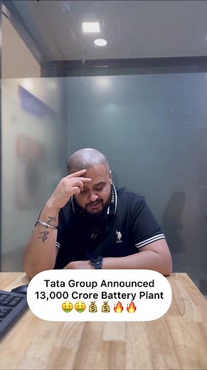 3.3M views · 10K reactions | Tata Group to Invest 13000 Crore for Battery Plant 螺螺 #tatamotors #tatagroup #ev #battery #investment #stockmarket #sharemarket #facts #knowledge #income #profit #wealth #longterminvesting | Baadshah Broking | Facebook