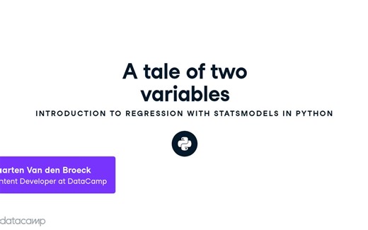 Python 统计模型回归入门 - Introduction to Regression with statsmodels in Python 2023-8