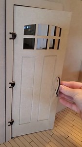 Door for 1:6 Room Box/dollhouse Room, Functioning Hinges - Etsy
