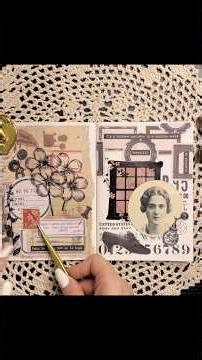 #collage #scrapbooking #journaling #journalwithme #relaxing