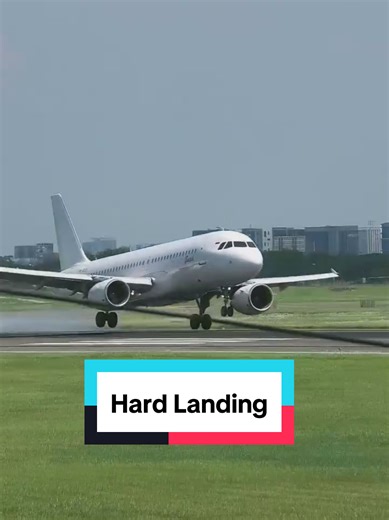 Airbus A320 Hard Landing Footage
