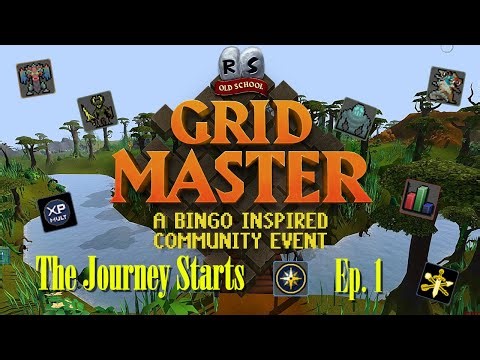The Grid Master journey Begins! A Good Start! | Osrs Grid Master Journey Ep.1