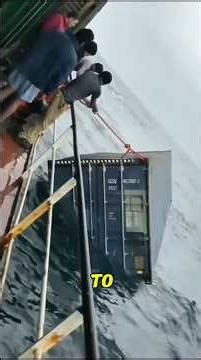 Why don't ships pick up containers that fall into the water?