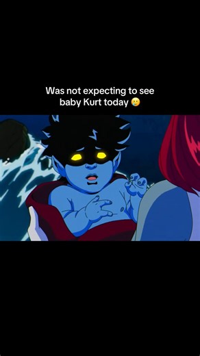 The cutest baby he makes me so emotional 💔💔 #xmen97 #nightcrawler #xmen #mystique #kurtwagner