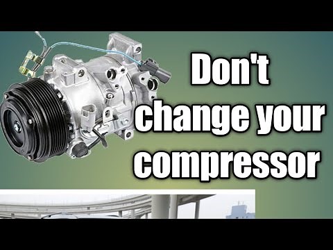 Toyota land cruiser Compressor not working.#B1422 compressor lock.fix your self.