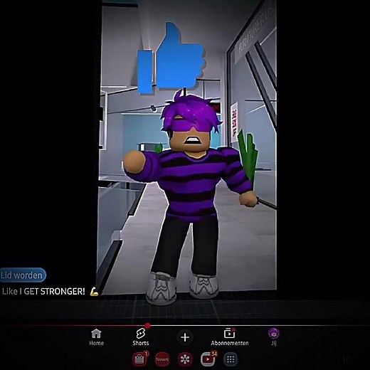 How to be strong in brookhaven rp #roblox welix edit