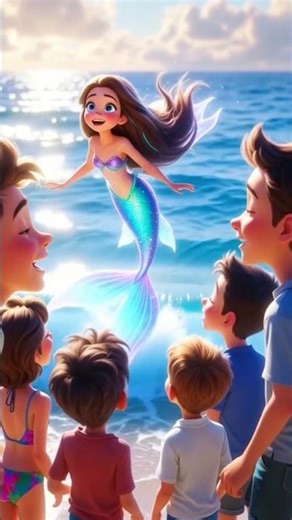 Magical Mermaid Playtime 🧜‍♀️✨ | Fun Cartoon Adventure for Kids #cartoonvideo #kidscartoon