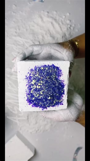 Fire and Ice Glitter Crush: A Sparkling ASMR Experience