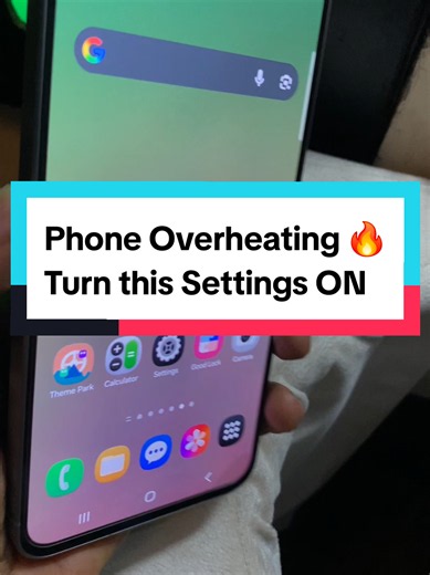Phone Overheating?🔥 Turn This Setting ON Now. #Samsung #settings #tipsandtricks #Techtips