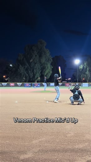 Venom Practice Mic’d Up: Improve Your Baseball Skills