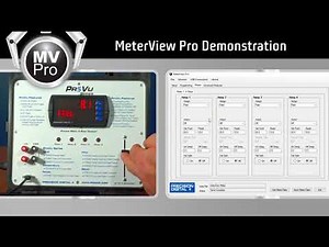 MeterView Pro Software Demonstration