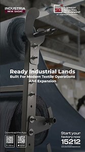 Ready Industrial Lands Built For Modern Textile Operations And Expansion.