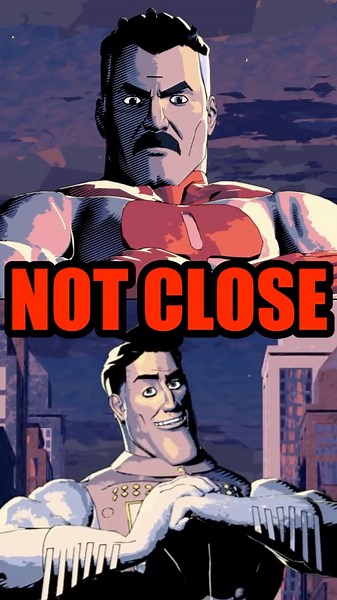 Omni Man vs Metro Man Isn't Close! #invincible #cartoon #vs