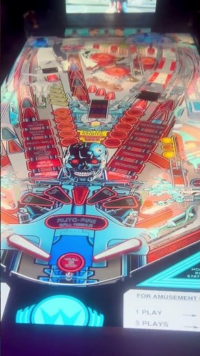 Visual Pinball VPX Pinup Popper Terminator T2 Judgement Day DIY wide body cabinet Williams SKYNET