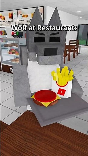 wolf lore x restaurant #shorts #roblox #usa #99nightintheforest
