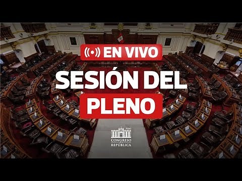 EN VIVO: Sesión del Pleno del Congreso | 5 DE NOVIEMBRE DEL 2025