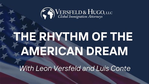 The Rhythm Of The American Dream With Luis Conte | Versfeld and Hugo, LLC