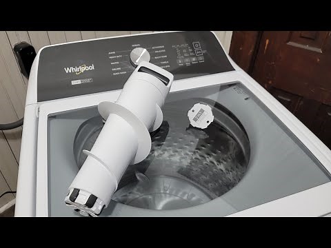 How to Remove Whirlpool 2-in-1 Agitator, Plate Cap and Impeller - W11614636, W11510462, W11510461