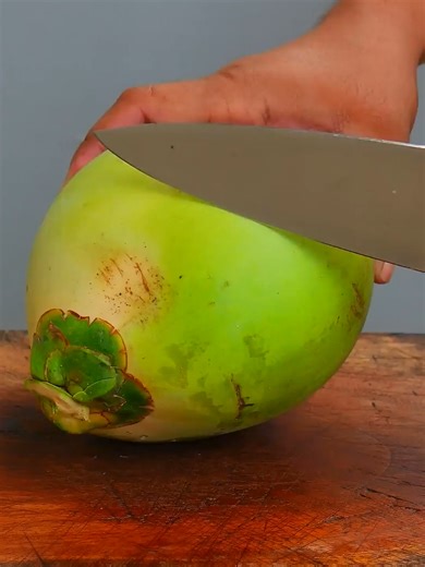 coconut asmr video satisfactory skills #fruit #asmr #satisfyings #wax