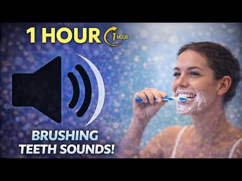 Tooth Brushing Sounds ASMR 🦷 | Clean & Satisfying | 1 Hour