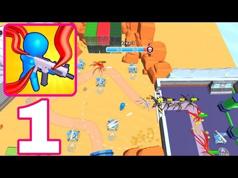 Alien Defence: Save Area51 - Gameplay Walkthrough Part 1 - Defend Earth Now (Android, iOS)