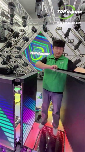 LED Foldable DJ Booth | 270° Immersive HD Visuals, GOB Protection#PartyRental#PartyIdeas