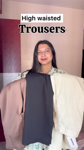 3 Must Have Trousers for every office going girls 😍🤌 #shorts #trousers #ytshorts #officetrousers