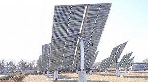 Small Size Solar tracker with 30% More Energy