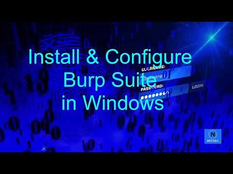 Install and Configure Burp Suite from Beginning