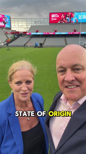 We’re bringing State of Origin to New Zealand, thanks to our Major Events Fund and made possible by the changes we’re making to Eden Park’s restrictions. #fyp #nz #newzealand #stateoforigin