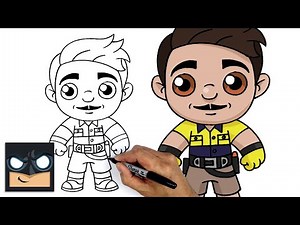 How To Draw Lazarbeam | Fortnite Season 6