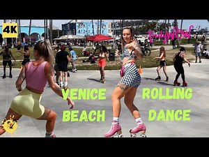 🌊🌴Venice Beach's Insane Roller Skate Park - You Won't Believe What These Skaters Can Do! 🤯