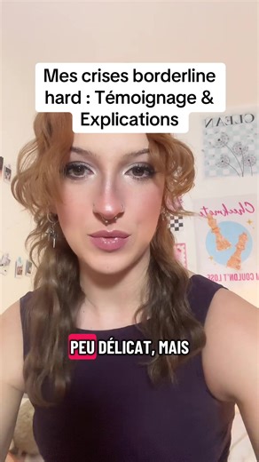 Témoignage sur les crises borderline et leur impact