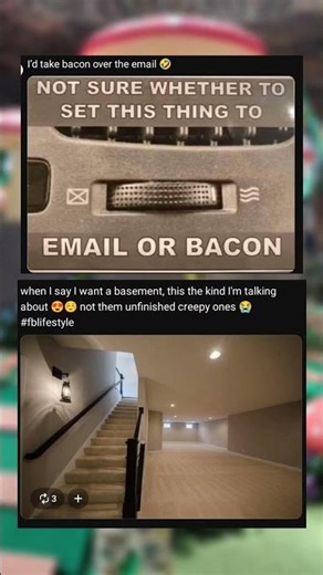 A Dream Basement With Warm Lighting and Endless Space 😍