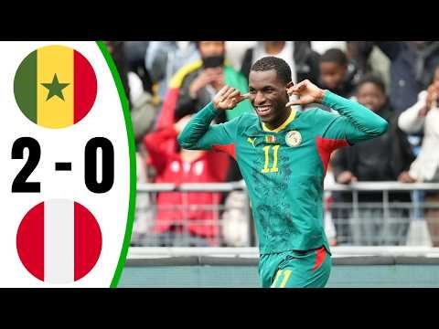 Senegal vs Peru 2-0 - All Goals & Highlights - 2026
