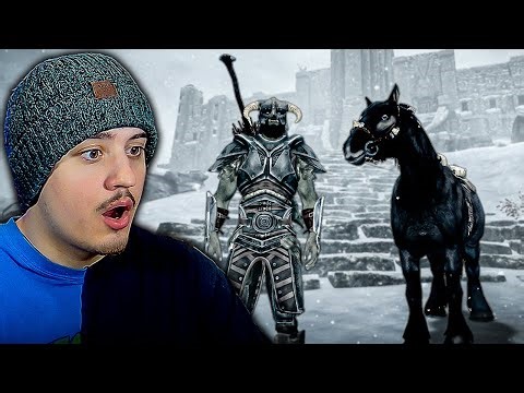 The Journey to High Hrothgar 🏰 | Skyrim BLIND Playthrough (4)