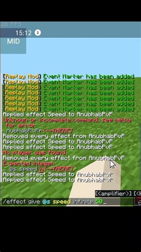 Minecraft speed bridging mod #minecraft #shorts
