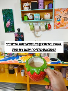 3.3K views · 27 reactions | How to use reusable coffee pods for my new coffee machine ☕ #CoffeeMachine #coffeecorner #eveningcoffee | Mahbuba Vlogs | Facebook