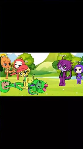 barney y sus amigos vs teletubbies round 2 (gacha life)