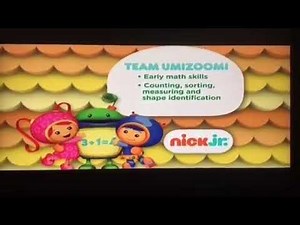 Nick Jr. Team Umizoomi Curriculum Board (2012)